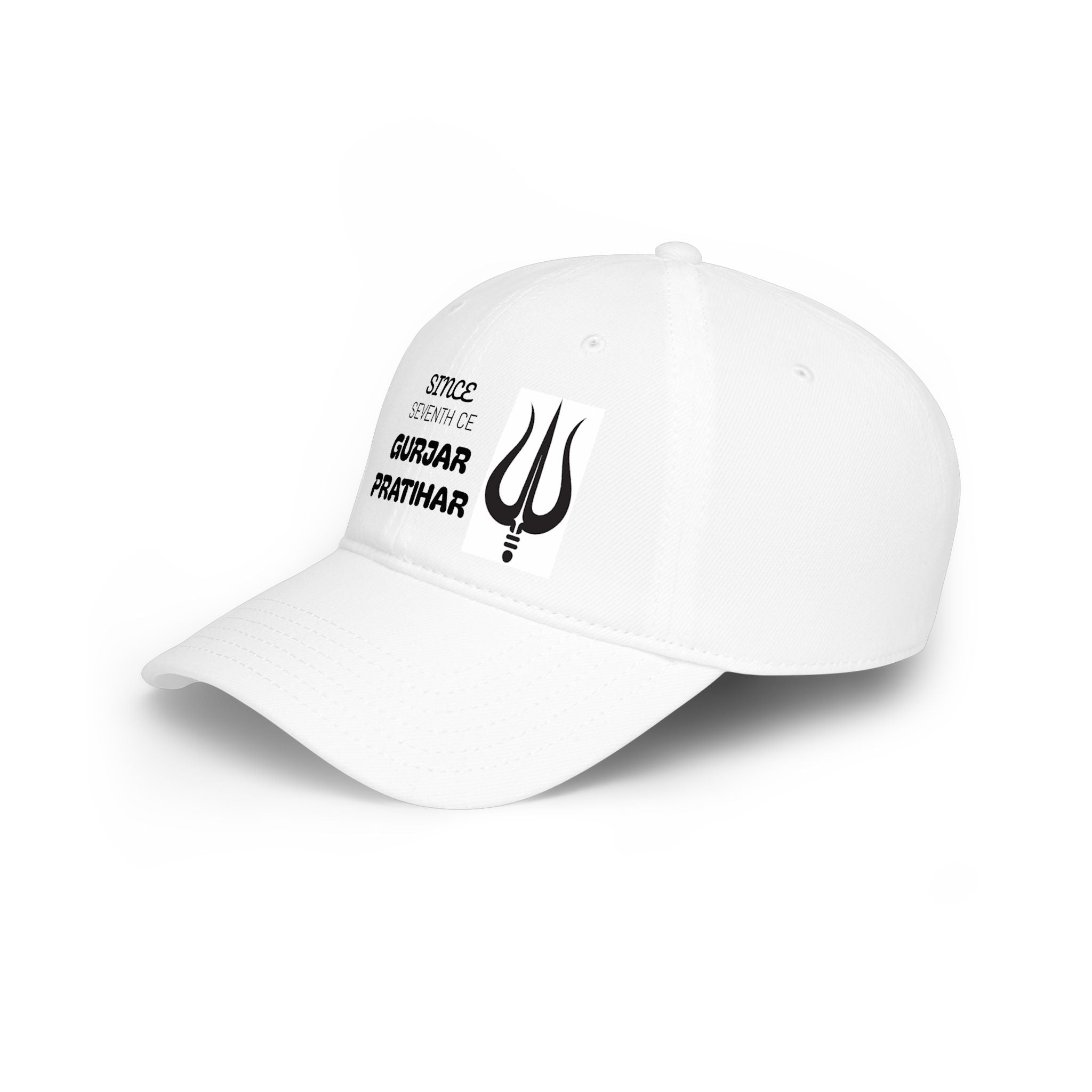Low Profile Cap — Gurjar Prathihar Vintage Trident Design