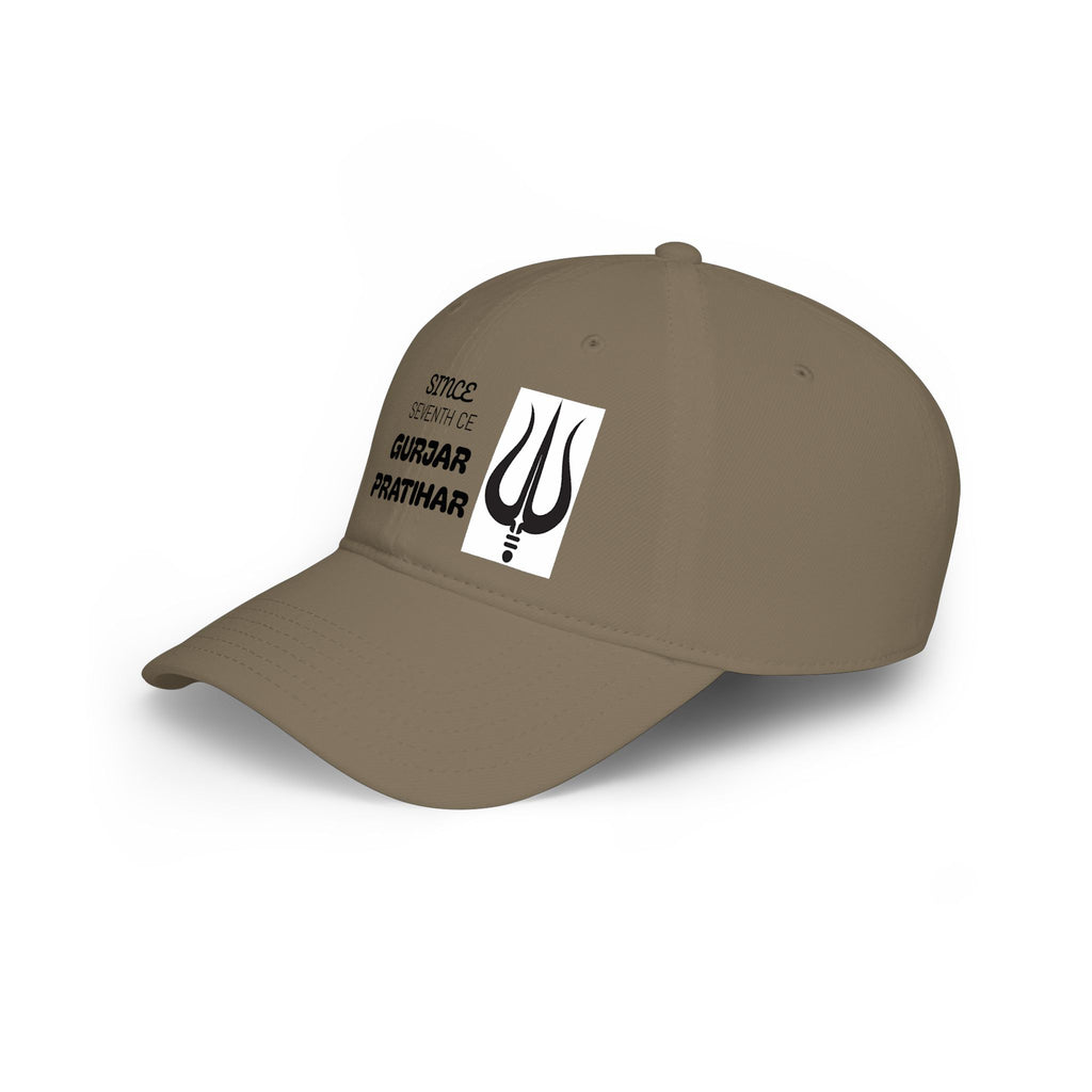 Low Profile Cap — Gurjar Prathihar Vintage Trident Design