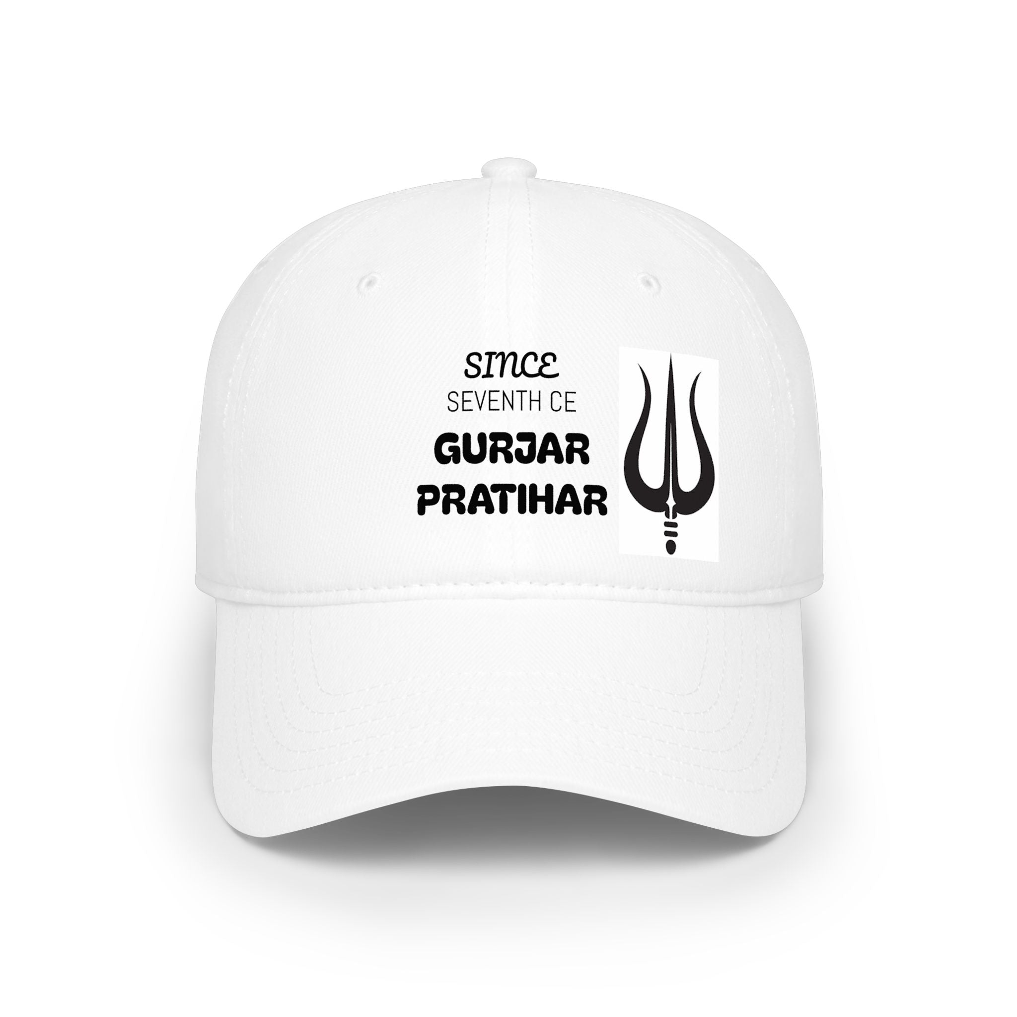 Low Profile Cap — Gurjar Prathihar Vintage Trident Design