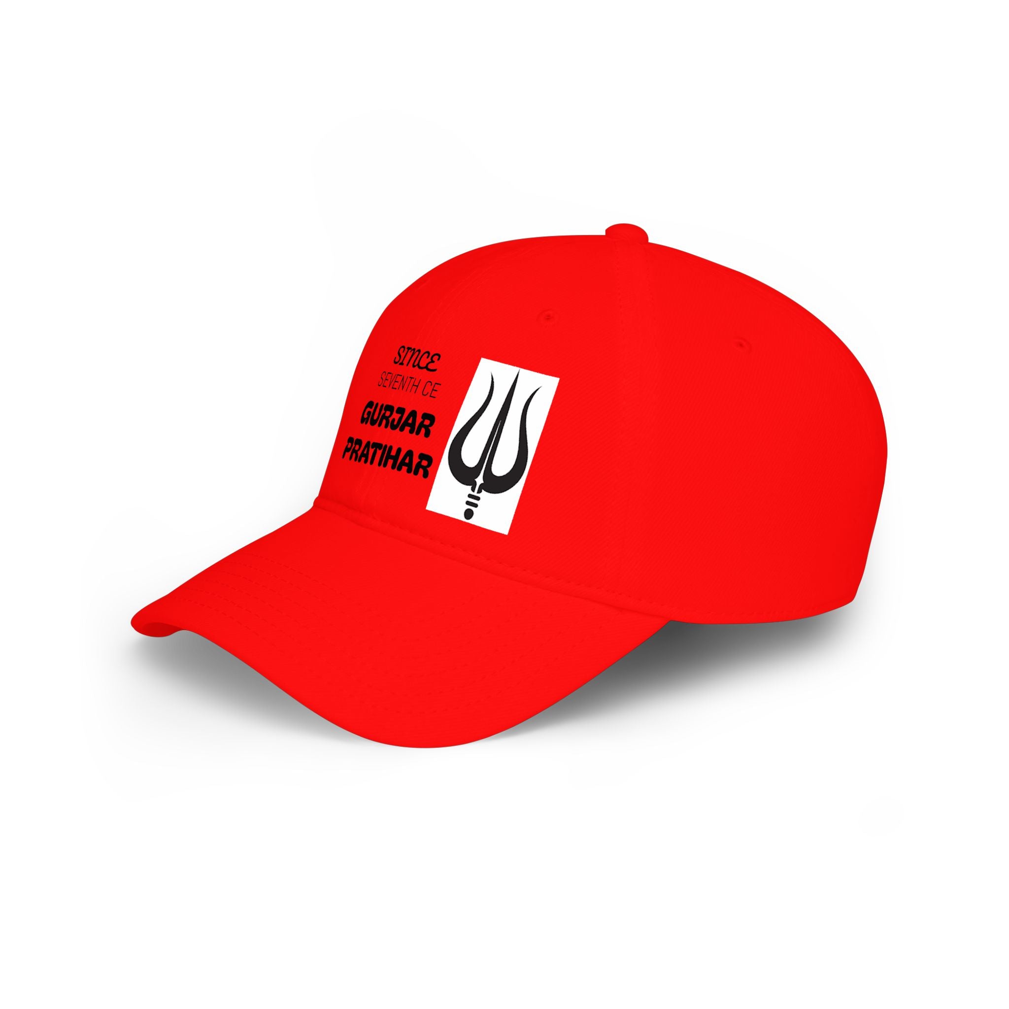 Low Profile Cap — Gurjar Prathihar Vintage Trident Design